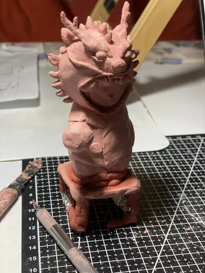 Clay Dragon (2)