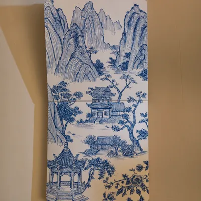 Sk Bluechinesepainting